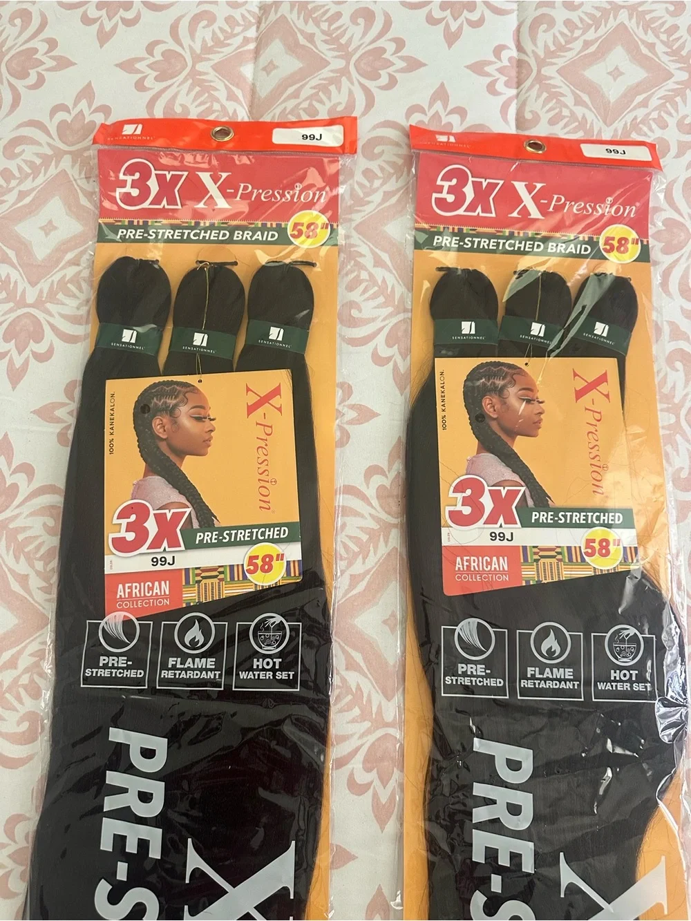 Set of two Pre-Stretched 3X Braid - 99J